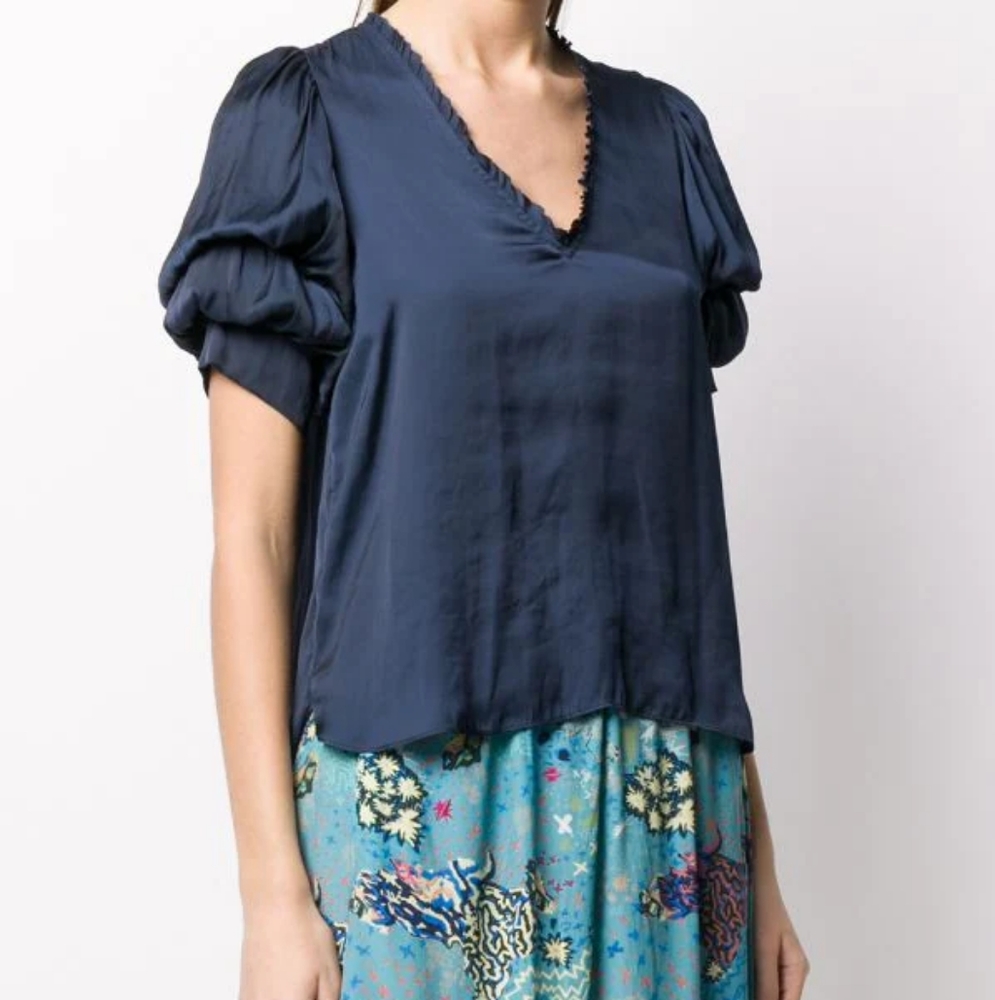 Zadig & Voltaire Puffed Sleeve Top